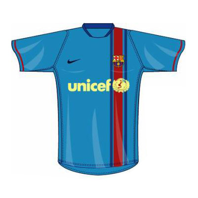 nouvelle maillot du barca pour l ann�e 07/08